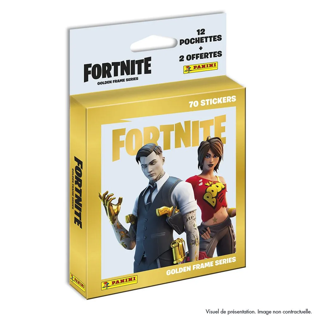 Stickers Panini | Fortnite | 3 Blister 12 Pochettes   2 Offertes
